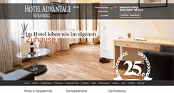Desktop Screenshot of hotel-advantage.de